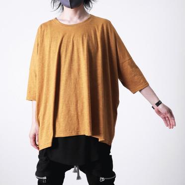 Over Sized Tee　MUSTARD No.17