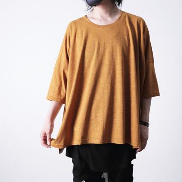 Over Sized Tee　MUSTARD No.18