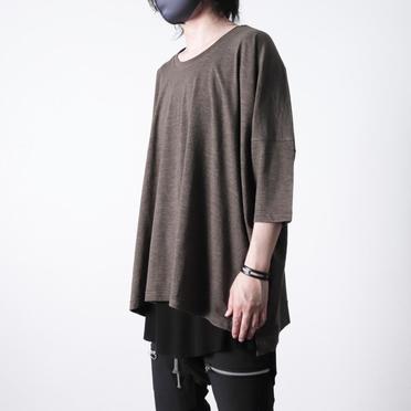 Over Sized Tee　KHAKI No.12