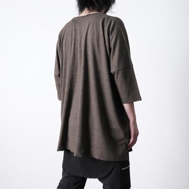 Over Sized Tee　KHAKI No.16