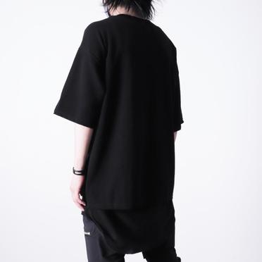 Surf Knit Over Size Tee　BLACK No.16