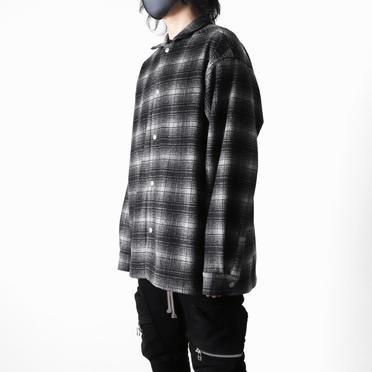 Check Shirts　BK×WH No.14