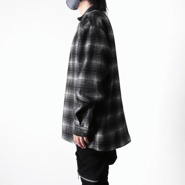 Check Shirts　BK×WH No.15