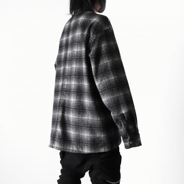 Check Shirts　BK×WH No.18