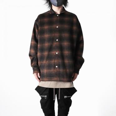 Check Shirts　BK×OG No.15