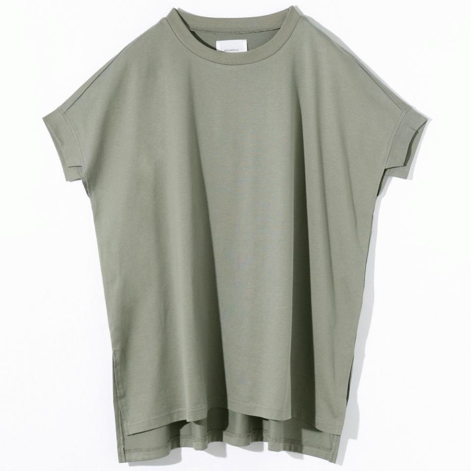 MIDIUMISOLID for Ladies wide tunic PO　GRAY