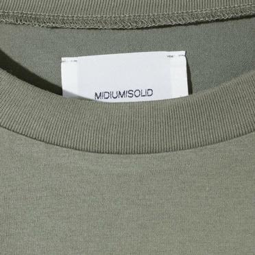 MIDIUMISOLID for Ladies wide tunic PO　GRAY No.2