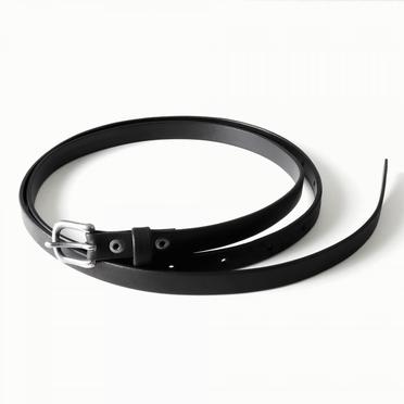 839ACU1 Leather Belt　SILVER No.1