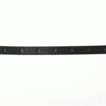 839ACU1 Leather Belt　SILVER No.3
