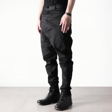 SOLID PANTS　BLACK No.6