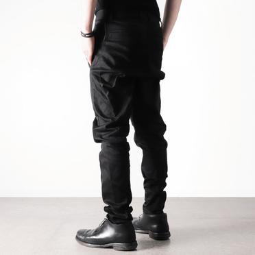 SOLID PANTS　BLACK No.8