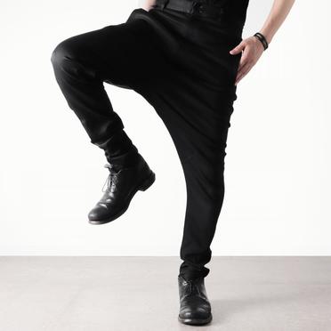 SOLID PANTS　BLACK No.14