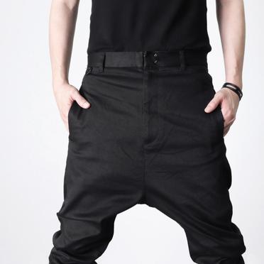 SOLID PANTS　BLACK No.16