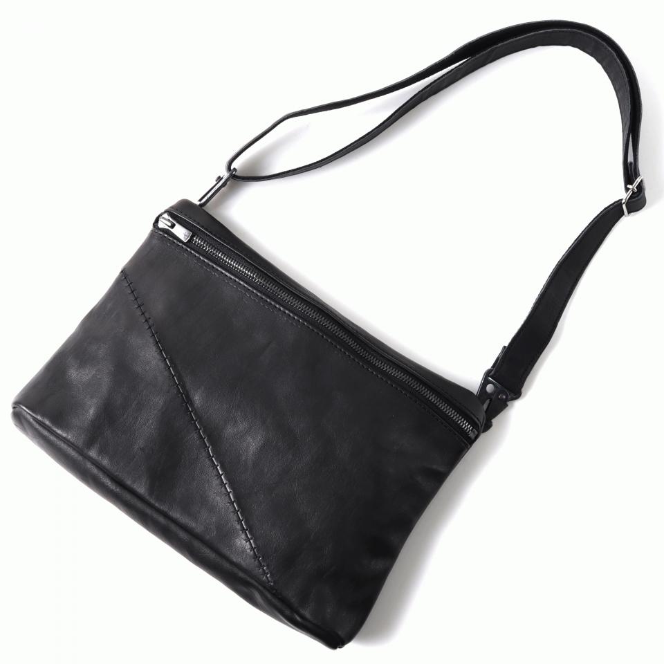 mini shoulder bag　Roma DEEP BLACK