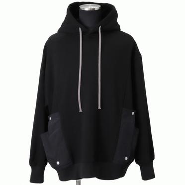 [SALE] 30%OFF　A.F ARTEFACT Bomber Heat Military Hoodie　BLACK No.1