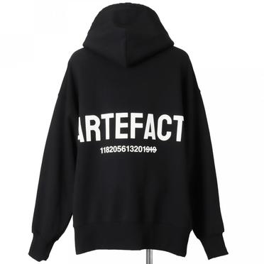 Sweat Artefact Hoodie　BLACK No.5