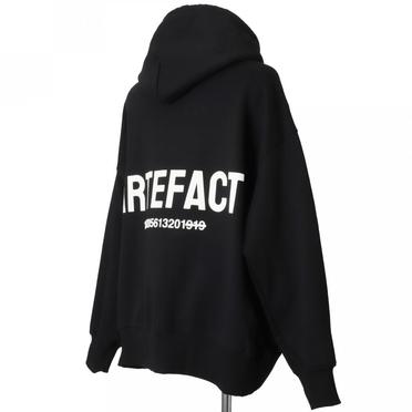 Sweat Artefact Hoodie　BLACK No.6