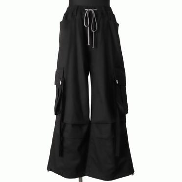 Wide Pants　BLACK No.1