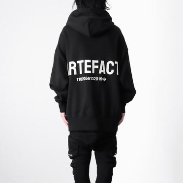 Sweat Artefact Hoodie　BLACK No.21