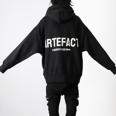 Sweat Artefact Hoodie　BLACK No.22