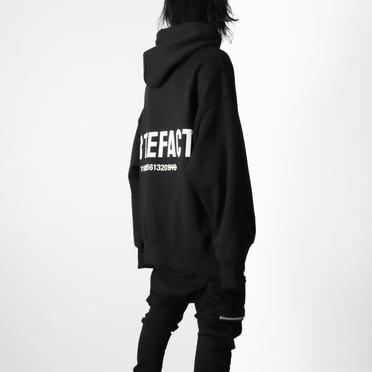 Sweat Artefact Hoodie　BLACK No.23