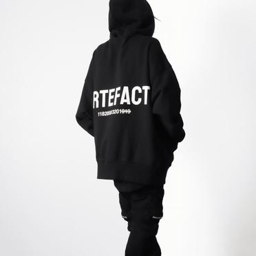 Sweat Artefact Hoodie　BLACK No.26