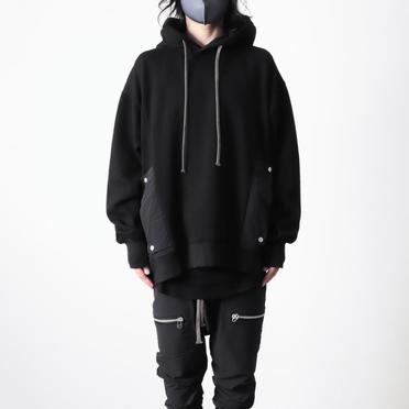 [SALE] 30%OFF　A.F ARTEFACT Bomber Heat Military Hoodie　BLACK No.15