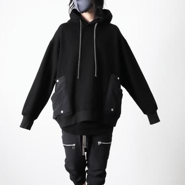 [SALE] 30%OFF　A.F ARTEFACT Bomber Heat Military Hoodie　BLACK No.16