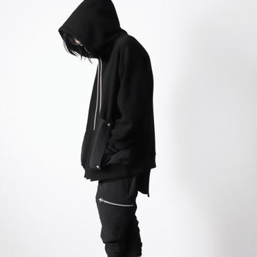 [SALE] 30%OFF　A.F ARTEFACT Bomber Heat Military Hoodie　BLACK No.23