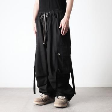 Wide Pants　BLACK No.18