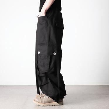 Wide Pants　BLACK No.19