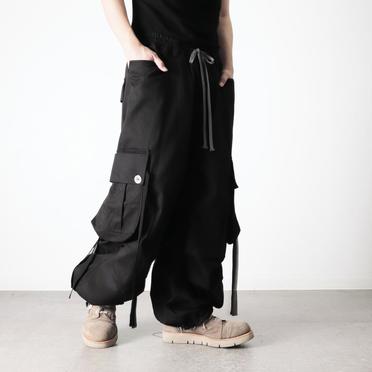 Wide Pants　BLACK No.24