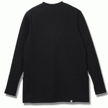 HENRY ZIP JERSEY　BLACK No.2