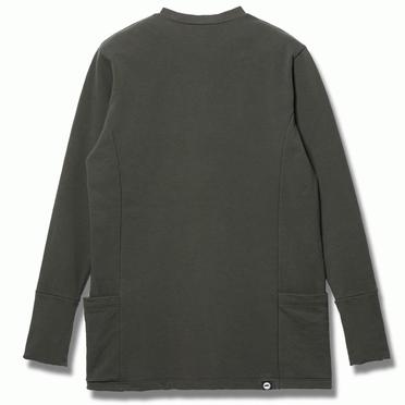 HENRY ZIP JERSEY　KHAKI No.2