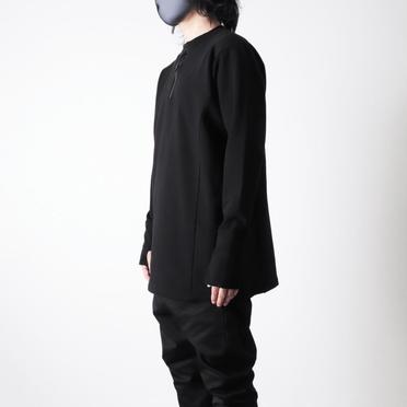 HENRY ZIP JERSEY　BLACK No.6