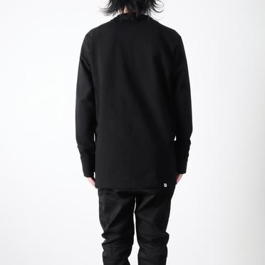 HENRY ZIP JERSEY　BLACK No.9