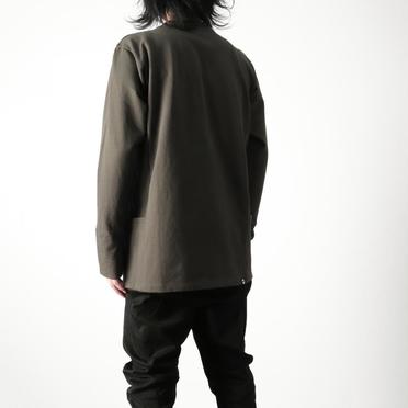 HENRY ZIP JERSEY　KHAKI No.8