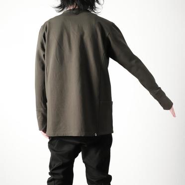 HENRY ZIP JERSEY　KHAKI No.10