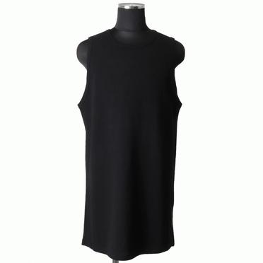 Surf Knit Long Tank Top　BLACK No.1