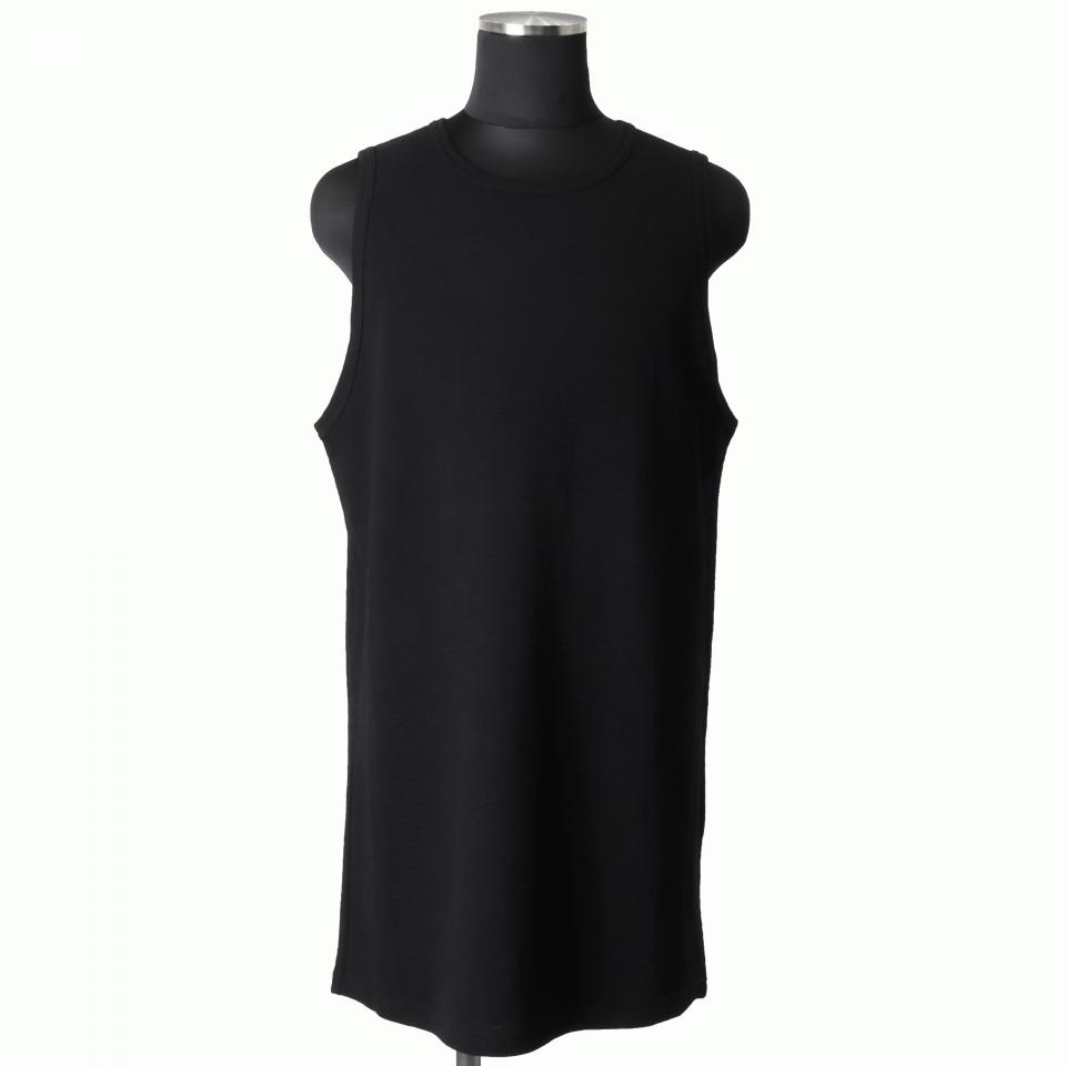 Surf Knit Long Tank Top　BLACK