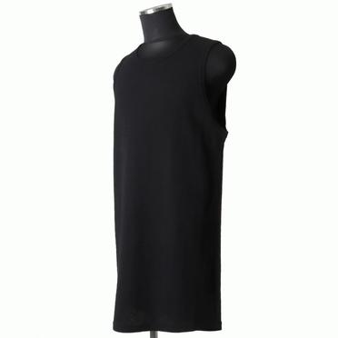 Surf Knit Long Tank Top　BLACK No.2