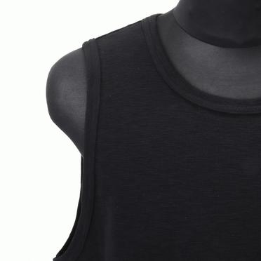 Surf Knit Long Tank Top　BLACK No.7