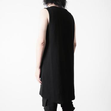 Surf Knit Long Tank Top　BLACK No.16