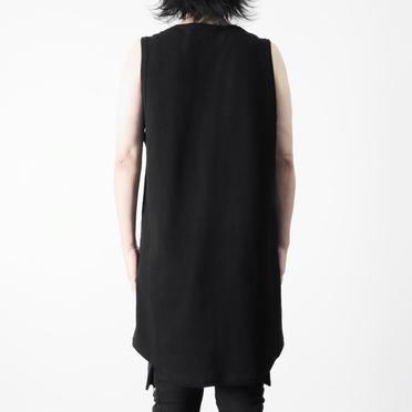 Surf Knit Long Tank Top　BLACK No.17