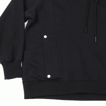 Sweat Military Hoodie　BLACK No.12