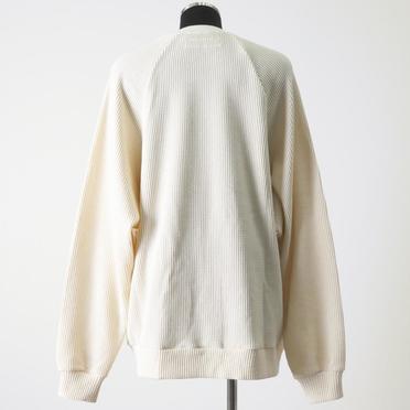 Waffle Dolman Long Pullover　IVORY No.5