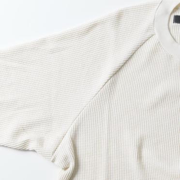 Waffle Dolman Long Pullover　IVORY No.8