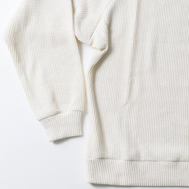 Waffle Dolman Long Pullover　IVORY No.9