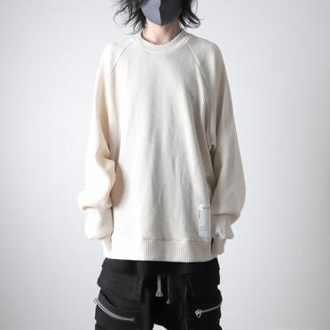 Waffle Dolman Long Pullover　IVORY No.13