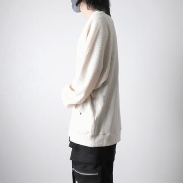 Waffle Dolman Long Pullover　IVORY No.15